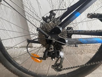 ROCKRIDER  Bicicletă de Munte Touring 27,5" ST 120 - Negru/Albastru - 3