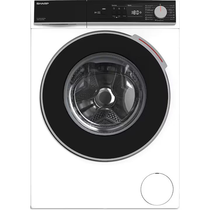 Masina de spalat rufe SHARP ES-NFA014DW1NA-EE, Steam, 10 kg, 1400rpm, Clasa A, alb