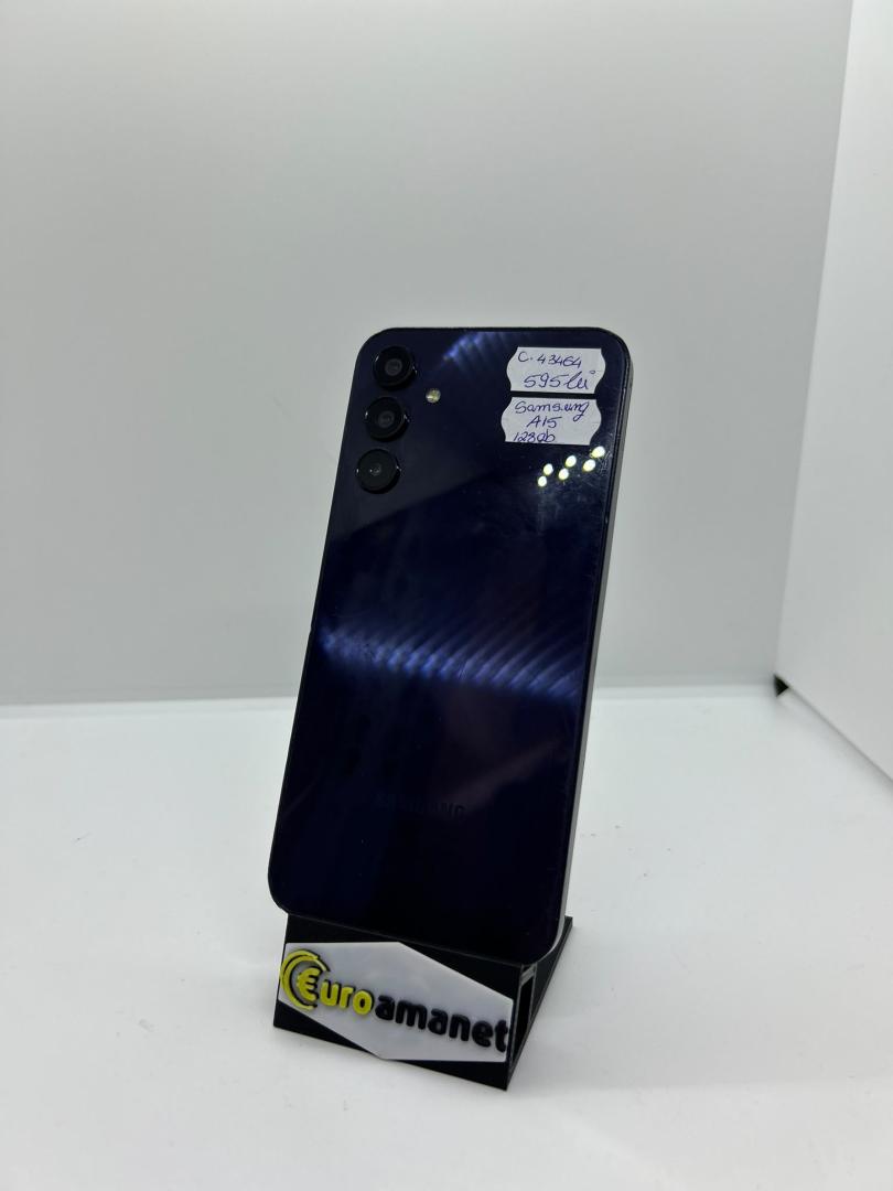 Telefon mobil Samsung Galaxy A15, Dual SIM, 4GB RAM, 128GB
