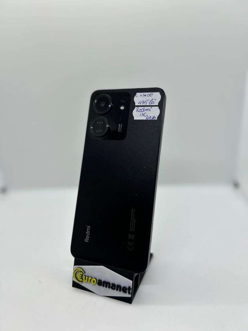 Telefon mobil Xiaomi Redmi 13C, 6GB RAM, 128GB, Midnight Black
