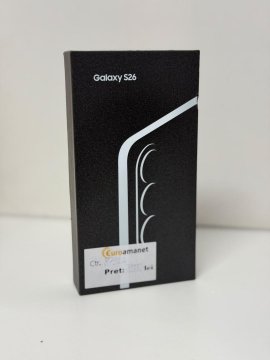 Telefon mobil Samsung Galaxy S26, Dual SIM, 12GB RAM, 256GB, 5G, Black