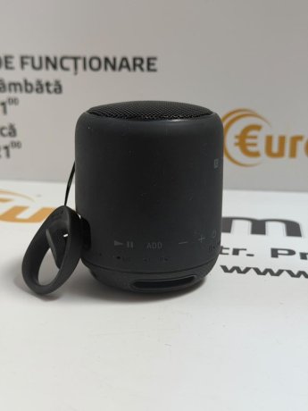 Boxa portabila Sony SRSXB10B, EXTRA BASS, Bluetooth, NFC, Rezistenta la stropire, Negru