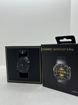 Smartwatch HUAWEI Watch GT 6 Pro, 46mm, GPS, Android/iOS, Black Fluoroelastomer Strap - 4