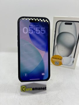 Telefon mobil Apple iPhone 15, 128GB, 5G, Black, Bat 78% - 2