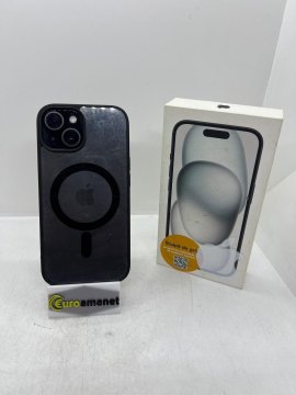 Telefon mobil Apple iPhone 15, 128GB, 5G, Black, Bat 78% - 4