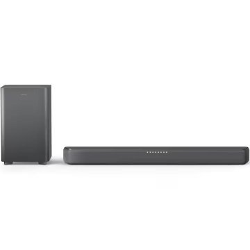 Soundbar Philips TAB5309/10 2.1, 240W, Subwoofer Wireless, Dolby Digital PLUS, HDMI ARC, Negru