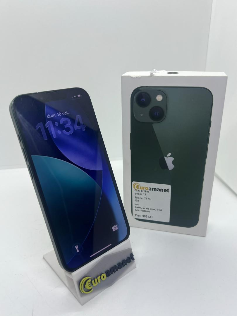 Telefon mobil Apple iPhone 13, 128GB, 5G