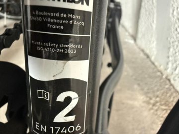 Bicicletă MTB drumeție semi-rigidă 29" cadru aluminiu EXPL 100 Gri - 3