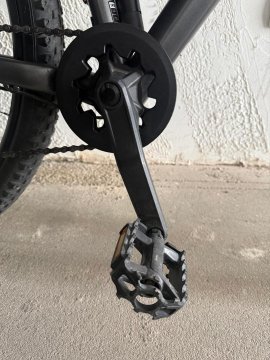 Bicicletă MTB drumeție semi-rigidă 29" cadru aluminiu EXPL 100 Gri - 4