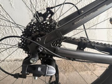Bicicletă MTB drumeție semi-rigidă 29" cadru aluminiu EXPL 100 Gri - 5