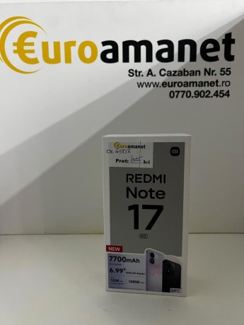 Telefon mobil Xiaomi REDMI Note 17, 128GB, 6GB RAM