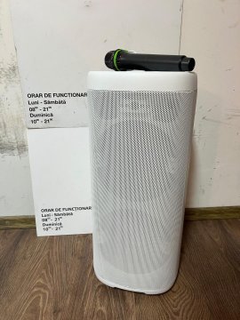Boxa portabila E-BODA Party 250 Pro, Bluetooth, USB, alb - 3