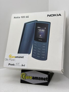 Telefon mobil Nokia 105 4G (2024) editia a 2-a, Dual SIM