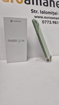 Telefon mobil Motorola g06, Dual SIM, 256GB, 4GB RAM, Tendril Green - 3