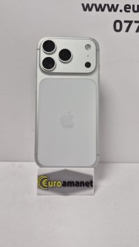 Telefon mobil Apple iPhone 17 Pro, 256GB, 5G, Silver, baterie 100%, 47 cicluri incarcare - 6