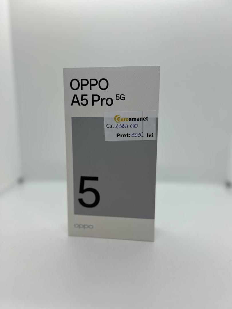 Telefon mobil OPPO A5 Pro, 256GB, 8GB RAM, 5G Dual SIM