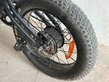 Bicicletă electrică JANSNO X50 20" x 4.0, motor 750W, baterie 48V / 14Ah, viteză maximă 40–45 km/h - 4