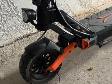 Trotineta electrica KuKirin G2 Pro, pliabil, putere motor 600 W, autonomie max. 55 Km, viteza maxima 45 Km/h, Negru - 2