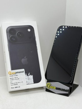 Telefon mobil Apple iPhone 18 Pro, 256GB, 5G, Black