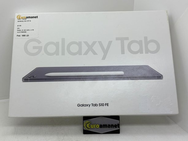Tableta Samsung Galaxy Tab S10 FE, 10.9", 8GB, 128GB, WIFI, Gray