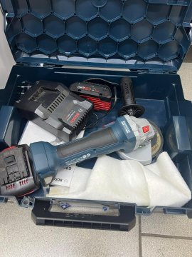 Flex Bosch GWS 18v-7 2 baterii + inc + cutie - 5
