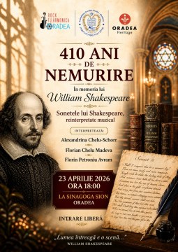 Sonetele lui Shakespeare, reinterpretate muzical