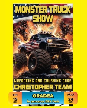 Monster Truck Show la ERA Park Oradea
