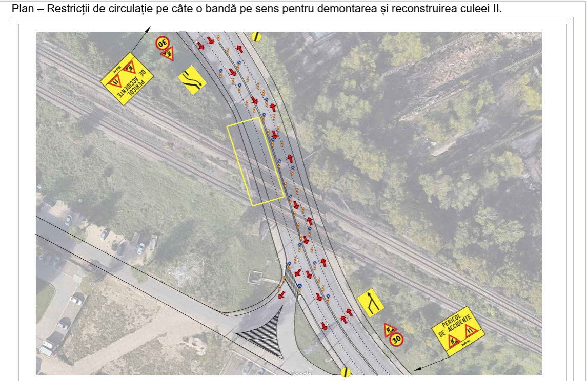 Restricții de trafic pe strada Matei Corvin, în perioada 24 august – 4 septembrie
