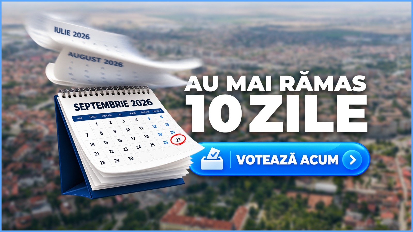 Au rămas 10 zile de vot! Topul proiectelor preferate de orădeni în cursa pentru 1,5 milioane de lei